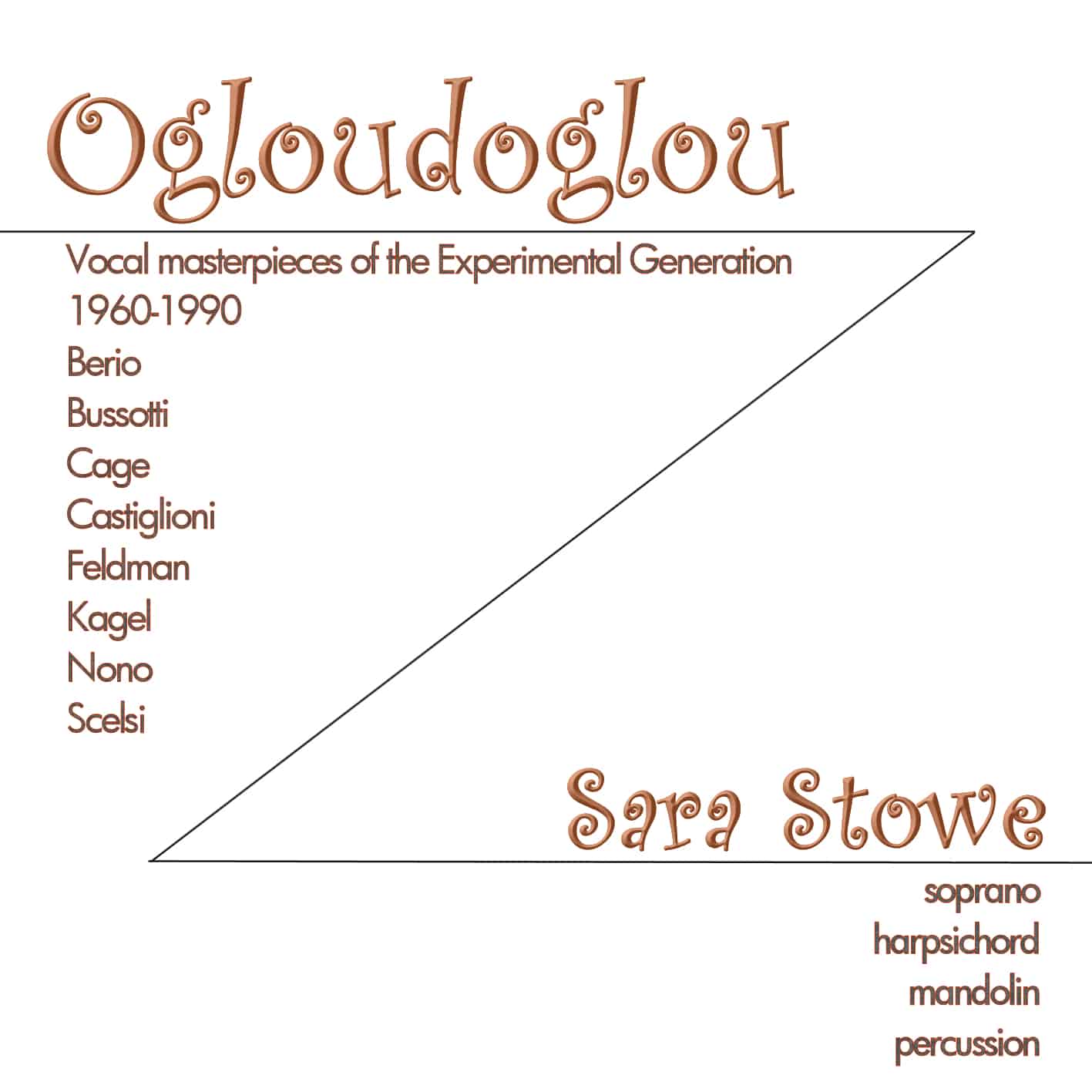 Ogloudoglou – Vocal Masterpieces of the Experimental Generation 1960-1990