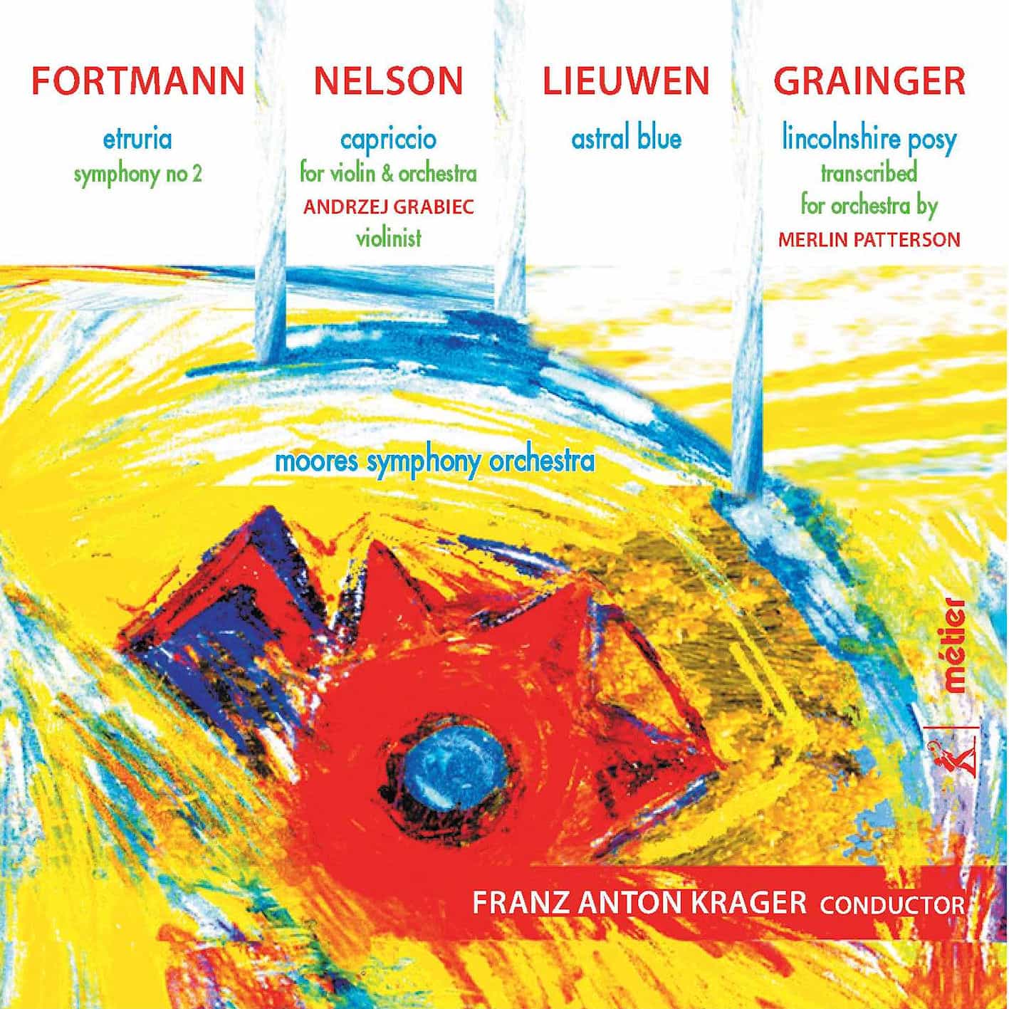 Grainger/Fortmann/Lieuwen/Nelson: Orchestral works