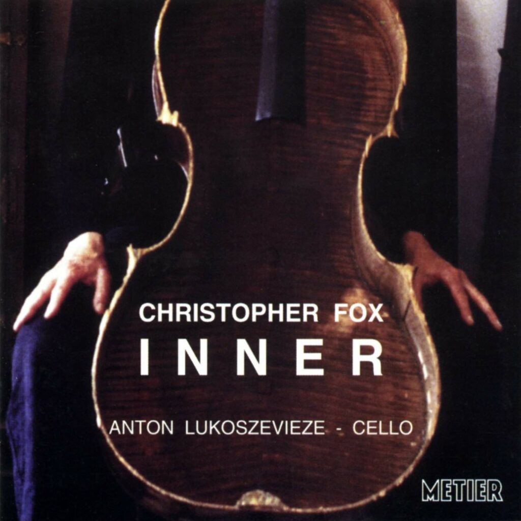 Christopher Fox "inner" solo cello music